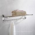Bathroom Rack Towel Rack Towel Holder with hooks Towel Bar Wall Mounted,Stainless Steel Matte sliver Finished